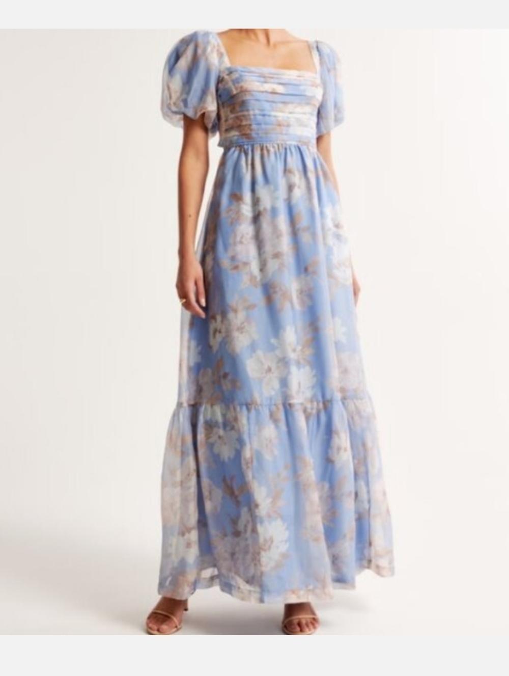 Abercrombie & Fitch Emerson Bow Back Maxi Dress